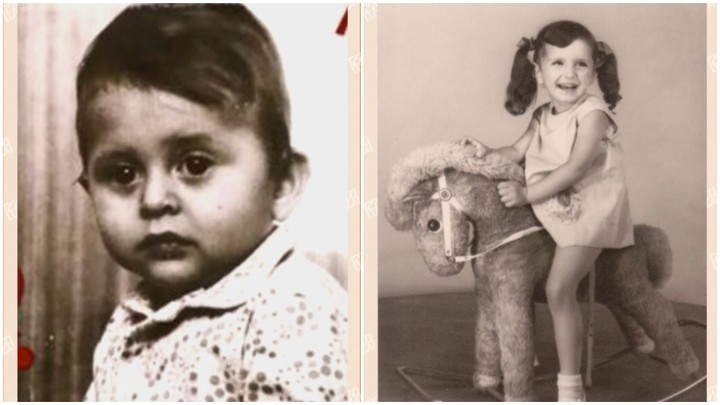 Alexander Bárta a Henrieta Mičkovičová v detstve